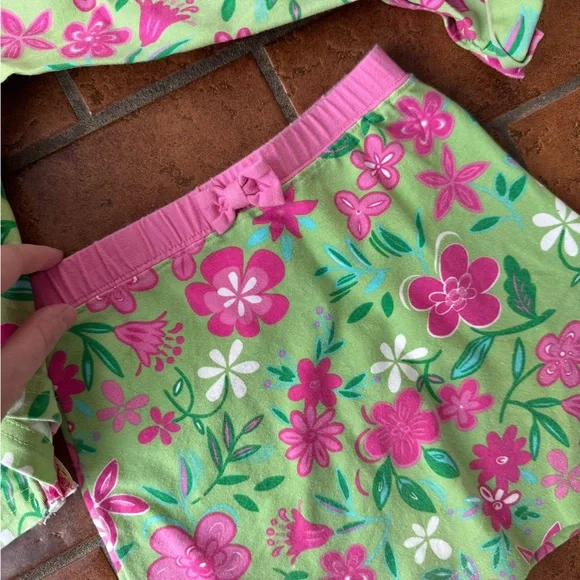 Girls Floral Jacket and Skirt Set - Picture 3 of 5